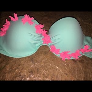 Victoria’s Secret Flowered Bikini Top